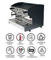 Кофемашина автоматическая с 2 группами под высокие чашки, с подогревателем чашек ACM Rounder 2 GR NERO