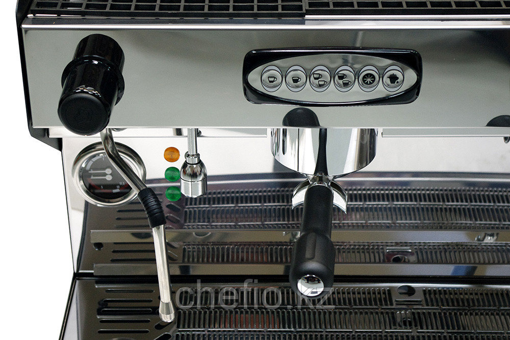 Кофемашина автоматическая с 2 группами под высокие чашки, с подогревателем чашек ACM Rounder 2 GR NERO - фото 4 - id-p112900537