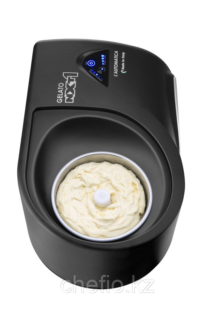 Фризер для твердого мороженого с 1 чашей 1.7 л, сенсорная панель Nemox GELATO NXT1 L'AUTOMATICA BLACK - фото 3 - id-p112901276