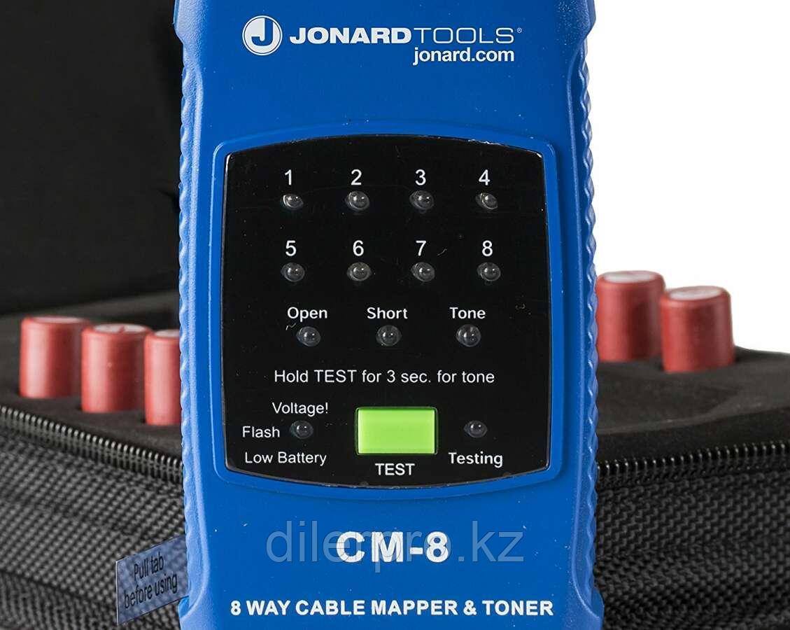 Jonard CM-17 - кабельный тестер для коаксиального кабеля и витой пары с идентификаторами - фото 3 - id-p112937848