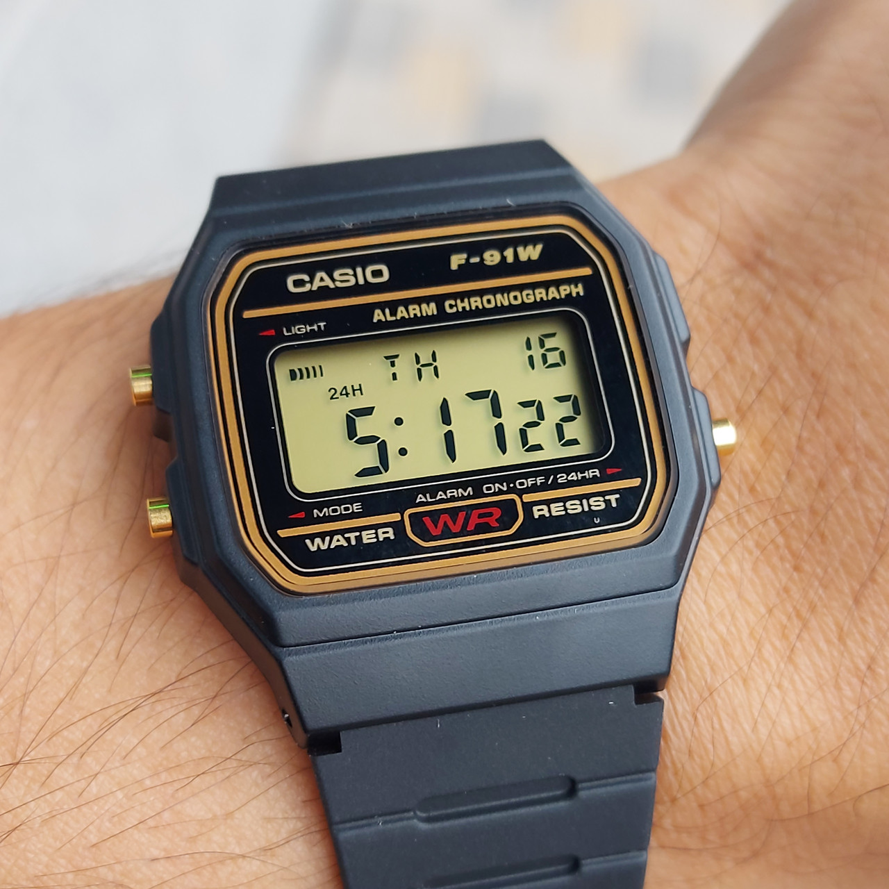 Электронные Японские наручные часы Casio F-91WG-9QDF. Оригинал 100%. Классика. Винтажные. Подарок.