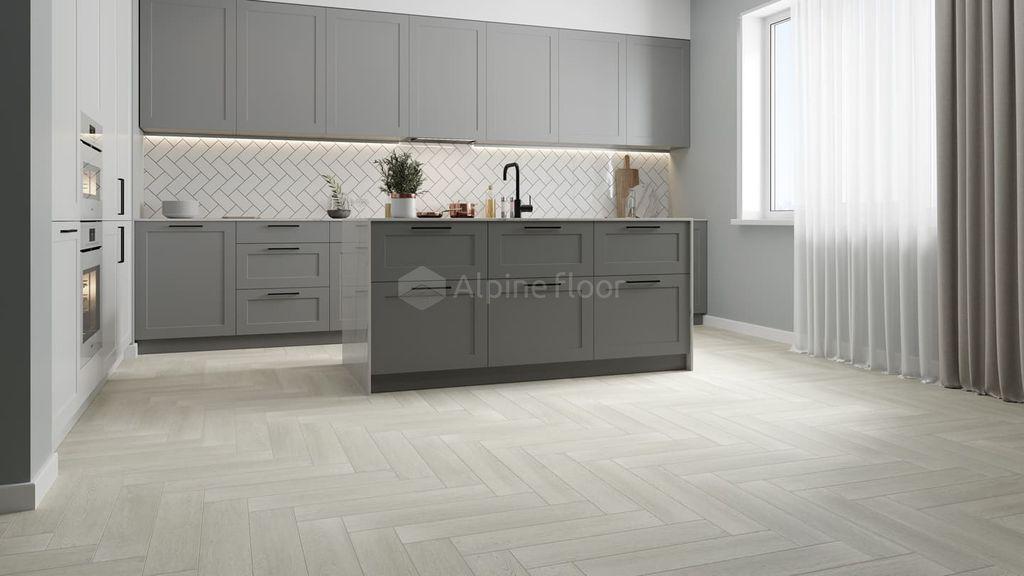 Ламинат каменный SPC Alpine Floor Parquet Light Зимний Лес Eco 13-6 водостойкий