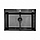 Кухонная мойка SMARTECH врезная 65х45 (Нано черный), фото 2
