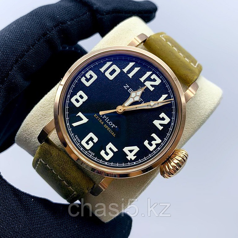 Мужские наручные часы Zenith Pilot - Дубликат (14217) - фото 1 - id-p100613681