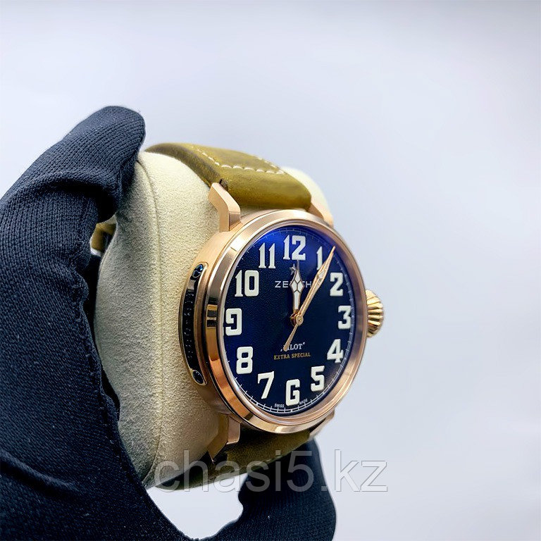 Мужские наручные часы Zenith Pilot - Дубликат (14217) - фото 2 - id-p100613681