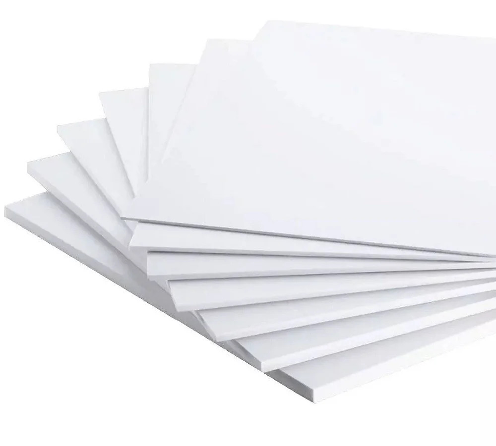 ПВХ листы в ассортименте (белые, цветные) размеры 1,22мХ2,44м и 2,05мХ3,05м / 3мм, 4,5мм, 5мм, 8мм