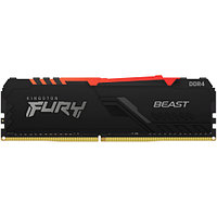 Оперативная память Kingston FURY Beast Black RGB (KF432C16BBA/16) 16 ГБ черный