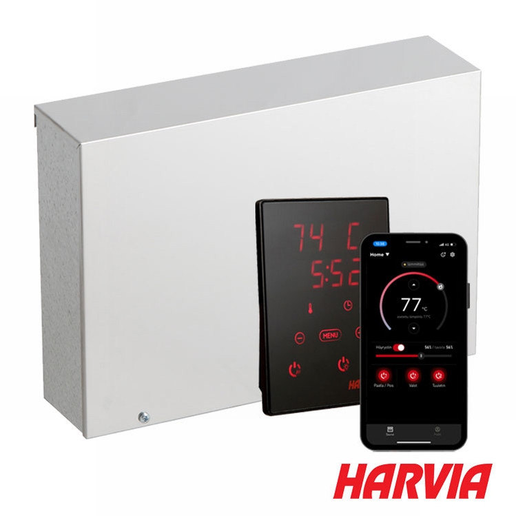 Парогенератор Harvia HGX60 XW Wi-Fi c пультом управления Wi-Fi для Паровой (Мощность 5,7 кВт, объем 2-7 м3) - фото 3 - id-p112944412