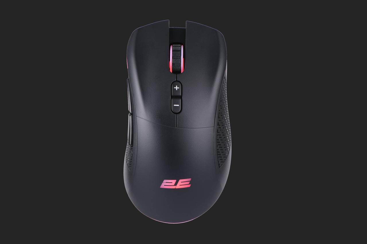 Мышь игровая 2E GAMING MG350 WL, RGB USB Black