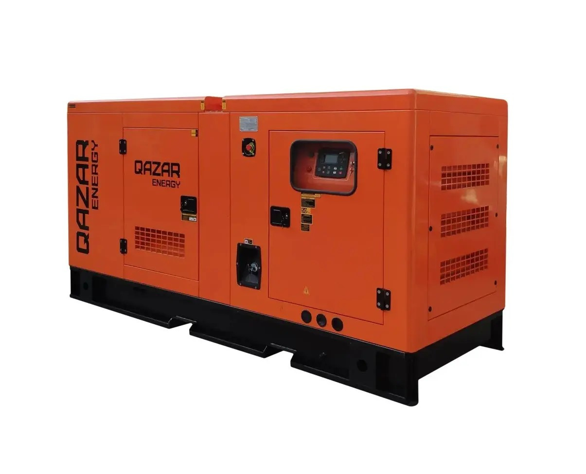 Дизельный генератор 50 кВт Qazar в кожухе с АВР - фото 2 - id-p112944968