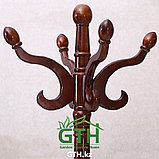 Вешалка напольная деревянная с высокой нагрузкой. 11 крючков. Доставка и сборка., фото 3