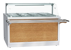 Мармит для горячих блюд нержавеющая сталь AISI430 1500*700*850 мм