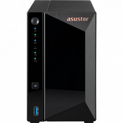 Сетевое Хранилище Asustor AS3302T, 2хHDD, 3xUSB 3.2, 1x2.5G/1G/100M, Realtek RTD1296, 2 Gb DDR4