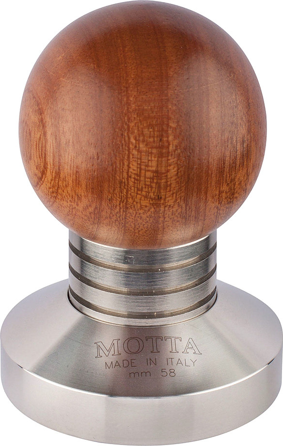 Темпер MOTTA Bubble 8220 58 мм плоский, деревянная ручка