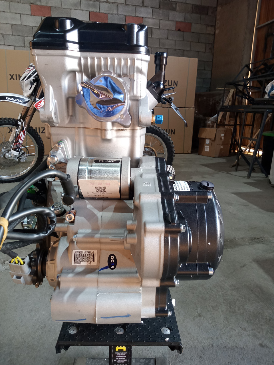 Двигатель Zong shen для мотоцикла NC450S ZS194MQ2 - фото 2 - id-p112947619