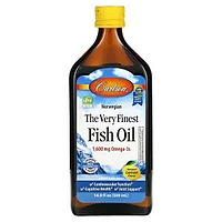 Carlson, Омега-3, 800 ЭПК / 500 ДГК, лимонный вкус, 500 мл