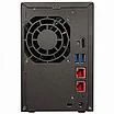 Сетевое Хранилище Asustor AS6602T, 2хHDD+2xM.2, 3xUSB 3.2, 2x2.5G, 1xHDMI, Celeron J4125, 4Gb DDR4, фото 2