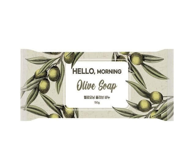 Мыло душистое туалетное "Hello, Morning" Soap Olive Олива 150 гр