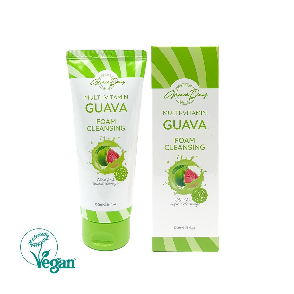 Пенка для умывания GRACEDAY Multi-Vitamin Guava Foam Cleanser Гуава 100 мл