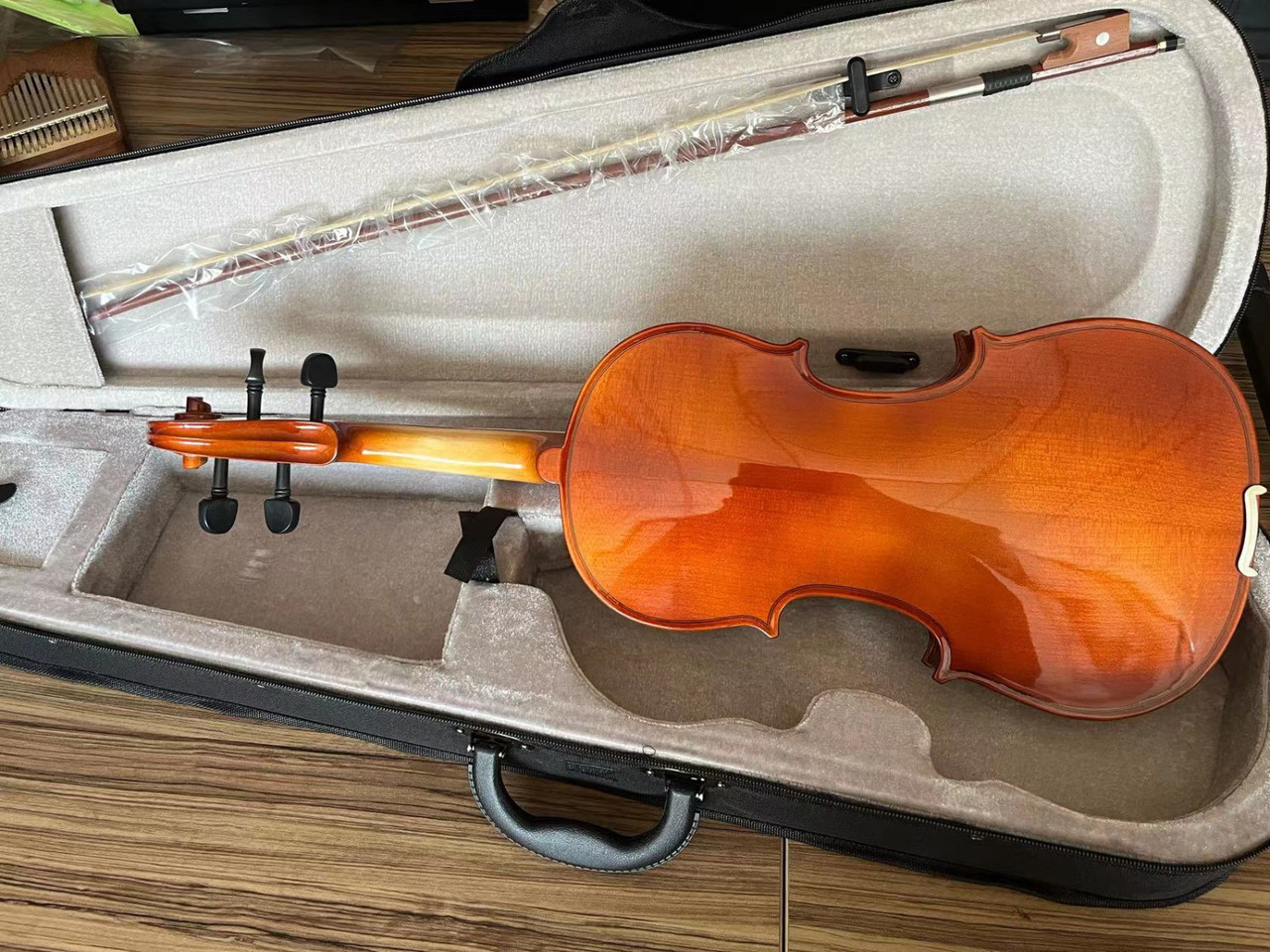 Скрипка Violin GVT010 4/4 массив ели и клена - фото 3 - id-p111730859