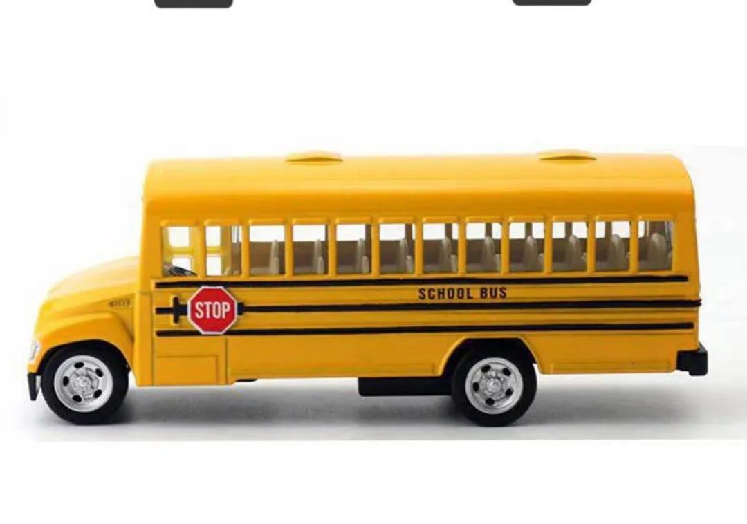 Металлическая машинка School Buss