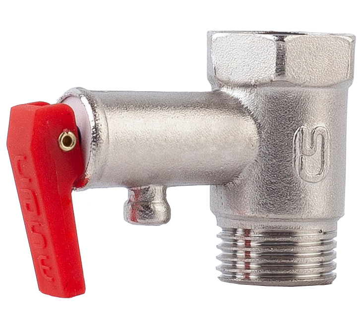Предохранительный клапан для водонагревателя с защелкой CASE 0215 Ду 15 - фото 1 - id-p112953832