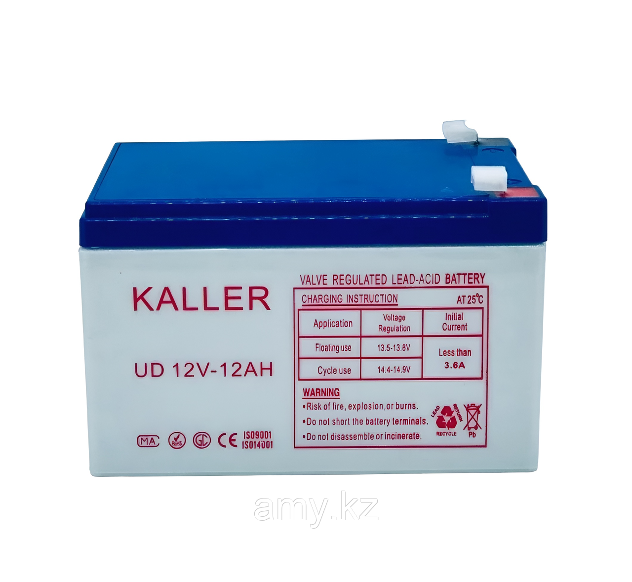 Аккумулятор Kaller UD 12V-12Ah - фото 1 - id-p112953856