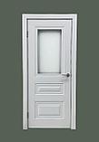Межкомнатная остекленная дверь «Имидж 2» эмалит белый, фото 2