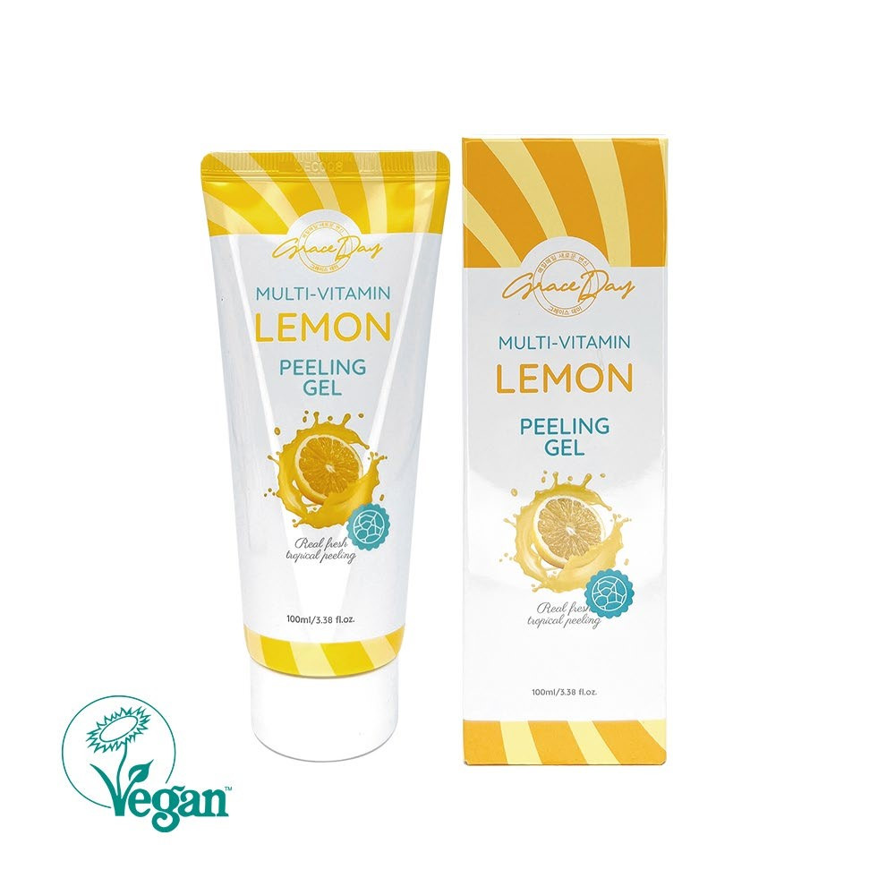 Пилинг гель для лица GRACEDAY Multi-Vitamin Lemon Peeling Gel Лимон 100 мл