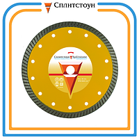 Отрезной алмазный круг (Turbo 180x2,4x10x22,2 мрамор 40) сухая, Premium