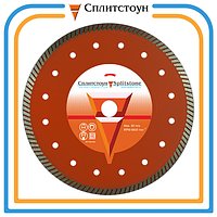 Отрезной алмазный круг  (Turbo 230x2,6x10x22,2    кирпич 9)  сухая  Premium