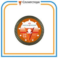 Отрезной алмазный круг  (Turbo 115x2,2x10x22,2    кирпич 5)  сухая  Premium