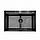Кухонная мойка SMARTECH врезная 68х50 (Нано черный), фото 3