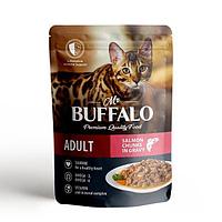 Mr Buffalo консерва ADULT 85г лосось в соусе для кошек