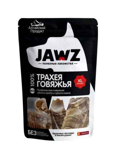 Лакомства для собак JAWZ трахея говяжья пакет №12 60гр р-р XL - фото 1 - id-p112965088