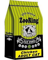 ЗооРинг сухой для кошек цыпленок 10 кг