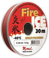 Леска Fire Ice 0,091мм 1.0кг 30м красная