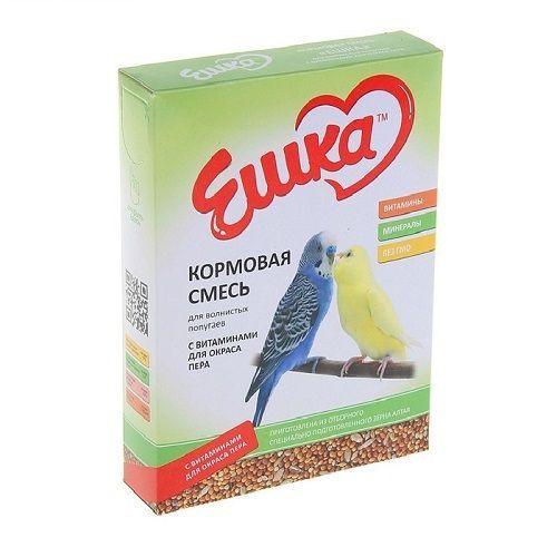 Ешка для волнистых попугаев 500 гр витамины для окраса - фото 1 - id-p112960553
