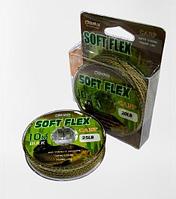 Лидкор Caiman без сердечника Soft Flex Оливковый 10м 20lbs 215861