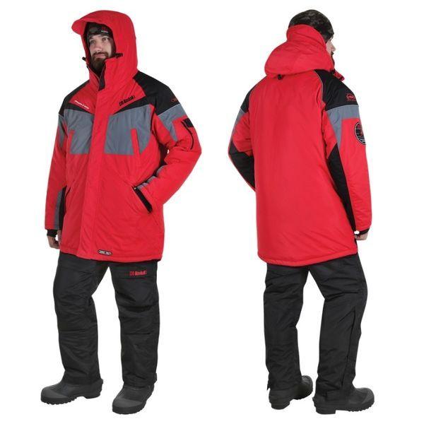 Костюм зимний Alaskan Dakota красный/серый/чёрный р.XXL