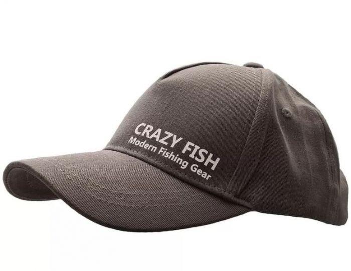 Бейсболка Crazy Fish Modern Grey XL