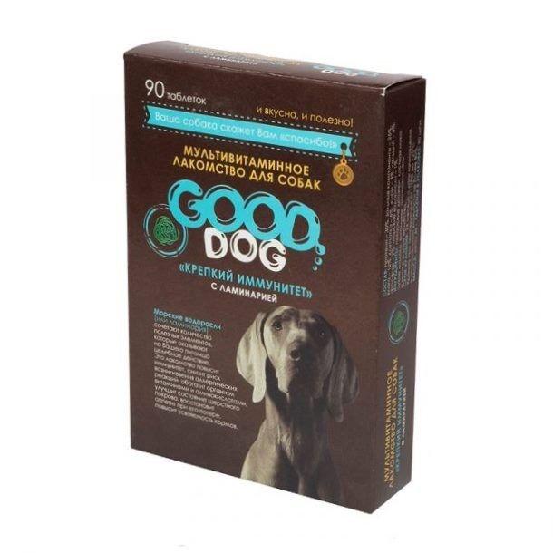 Мультивитаминное лакомство Good Dog 90 таблеток крепкий иммунитет - фото 1 - id-p112967316