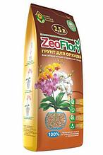 Грунт ZeoFlora Влагосберегающий субстрат для Орхидей 2,5 литра