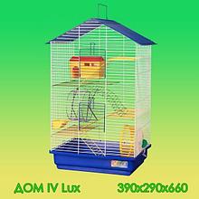 Клетка для грызунов ДОМ - 4 Lux большой поддон Комплект