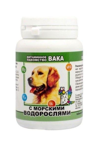 Вака витамины для собак с морскими водорослями - фото 1 - id-p112958833