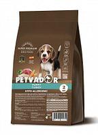 Петвадор корм для щенков и беременных собак всех пород индейка 2 кг