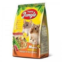 Корм для мышей и песчанок Happy Jungle 400 гр
