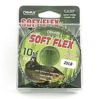 Поводковый материал Caiman Soft Flex Camo Olive 10m 25lbs 215860