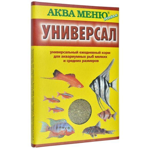 Корм для рыб АКВА Меню Универсал ( упаковка 55 штук ) - фото 1 - id-p112963514