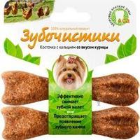 Лакомства Деревенские для собак зубочистки для мелких пород 2 * 18 гр куриные